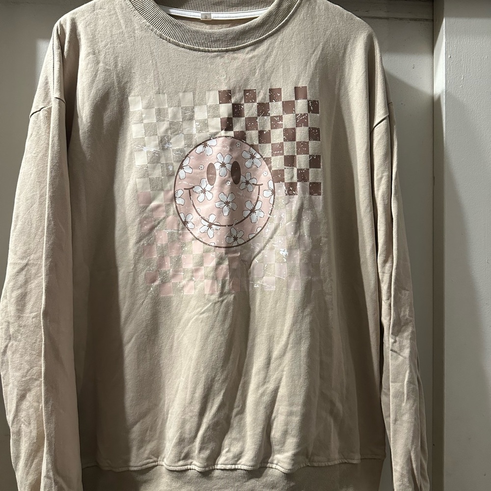 Taupe Sweatshirt - Size 3X - Never worn